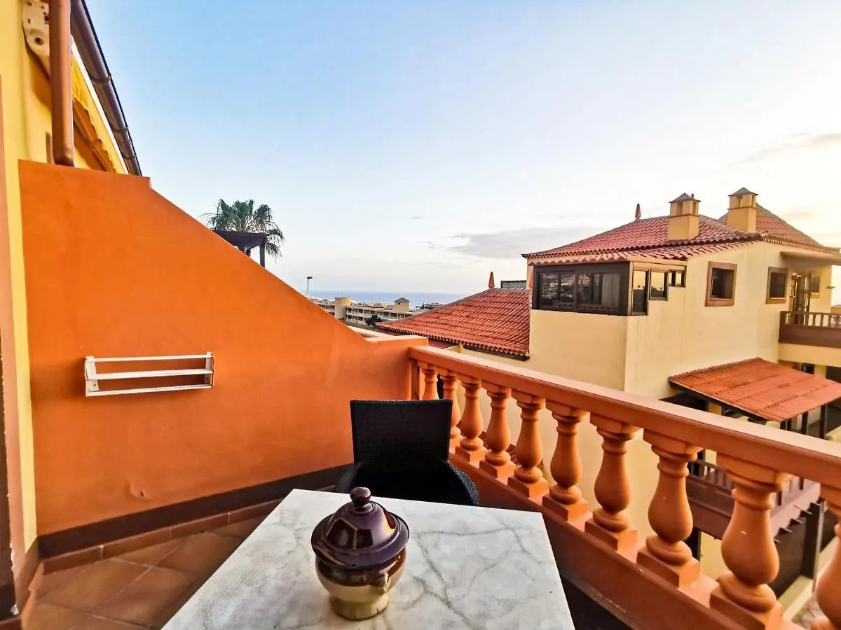 Precioso Apartamento Con Terraza Y Vistas Al Mar En Costa Adeje - Playa El Duque Lägenhet 0*, Costa Adeje (Tenerife)